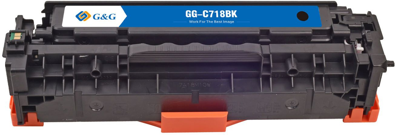 Картридж лазерный G&G GG-C718BK черный (3400стр.) для Canon MF8330i/MF8330/MF8350/LBP7200