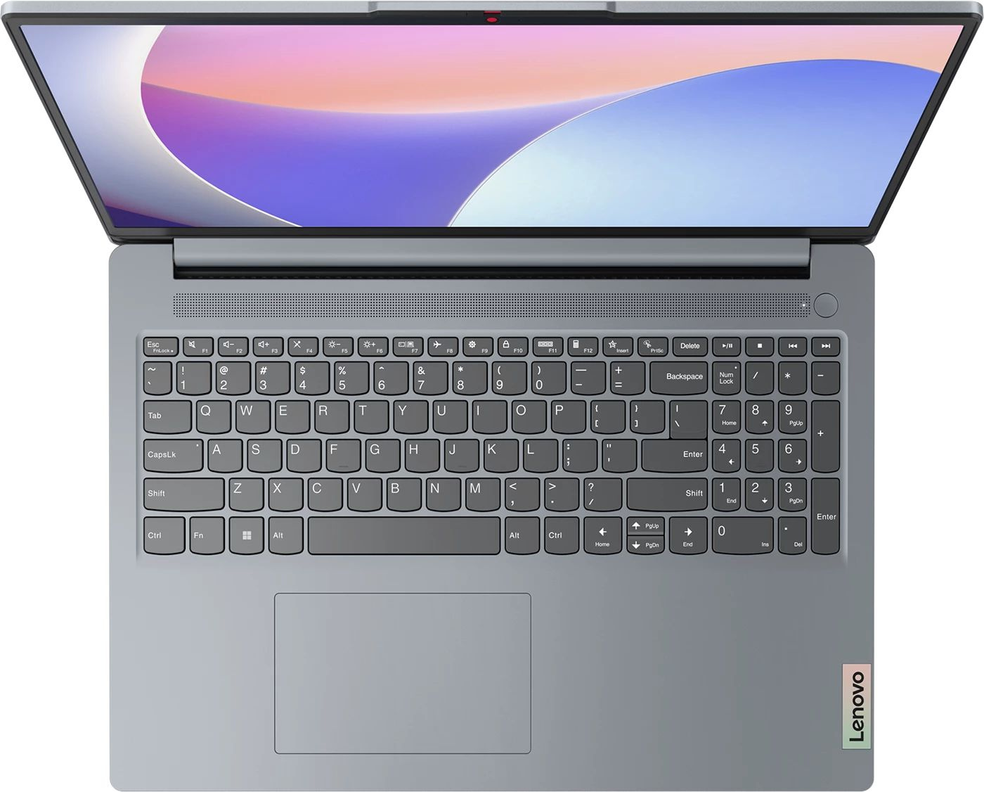 Ноутбук Lenovo IdeaPad Slim 3 16IRU8 Core i7 1355U 16Gb SSD512Gb Intel Iris Xe graphics 16" IPS WUXGA (1920x1200) noOS grey WiFi BT Cam (82X80005RK)