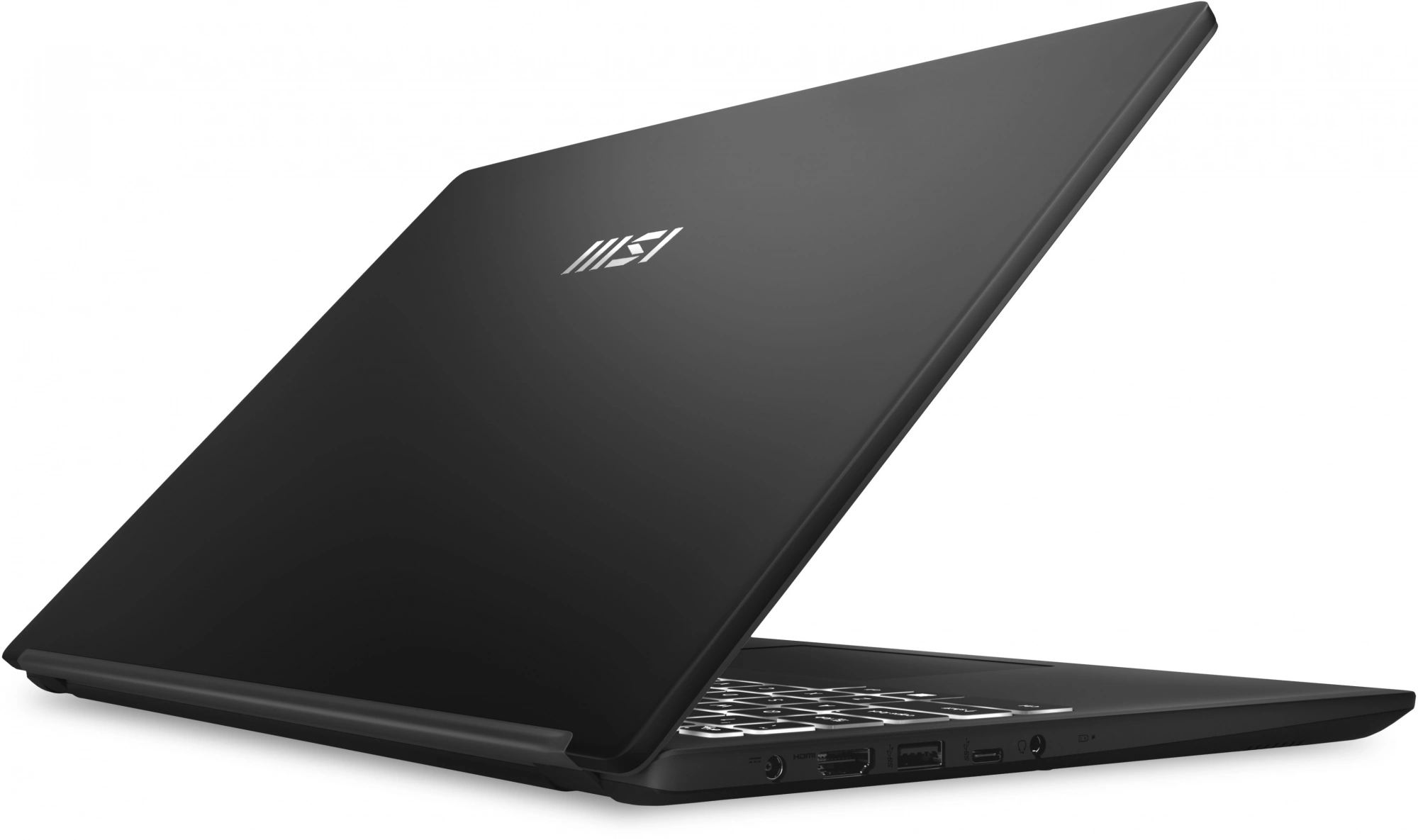 Ноутбук MSI Modern 15 B12MO-826XRO Core i5 1235U 8Gb SSD512Gb Intel Iris Xe graphics 15.6" IPS FHD (1920x1080) noOS black WiFi BT Cam (9S7-15H112-826)