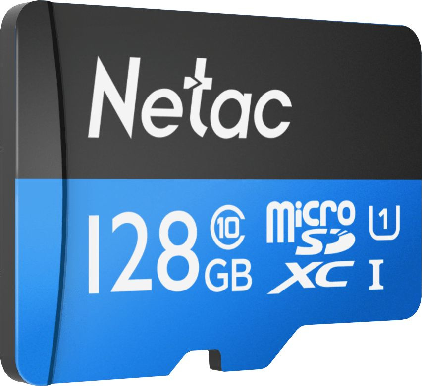 Флеш карта microSDXC 128GB Netac NT02P500STN-128G-S P500 w/o adapter