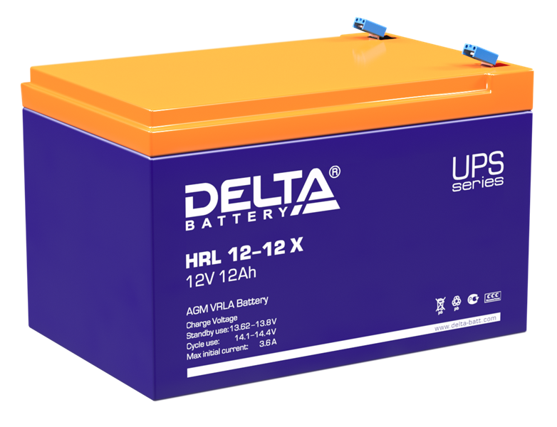 Батарея для ИБП Delta HRL 12-12 X 12В 12Ач