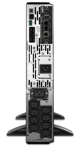 Источник бесперебойного питания APC Smart-UPS X 3000VA/2700W, RM 2U/Tower, Ext. Runtime, Line-Interactive, LCD, Out: 220-240V 8xC13 (3-gr. switched) 1xC19, Pre-Inst. Web/SNMP, USB, COM, EPO, HS User Replaceable Bat, Black, 1 year wa