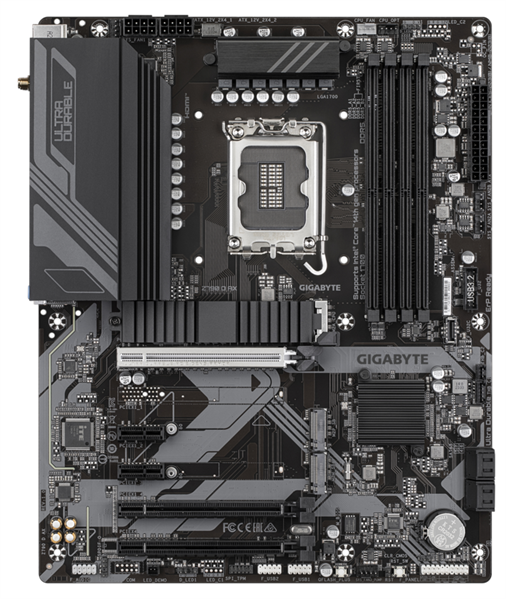 Материнская плата Gigabyte Z790 D AX Soc-1700 Intel Z790 4xDDR5 ATX AC`97 8ch(7.1) 2.5Gg RAID+HDMI+DP