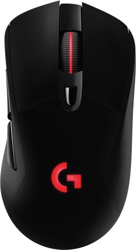 Мышь Logitech G703 черный оптическая (25600dpi) беспроводная USB (5but)