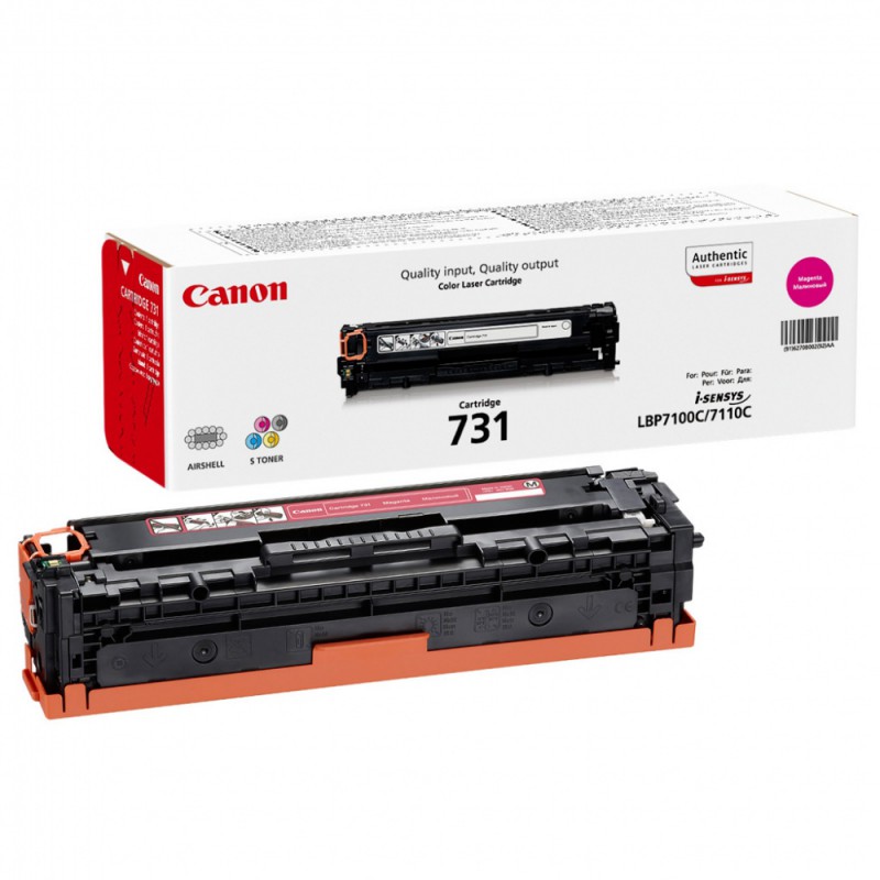 Картридж лазерный Canon 731Y 6269B002 желтый (1500стр.) для Canon LBP7110