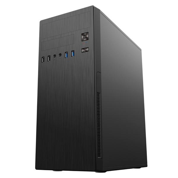 Корпус MidiTower Powerman DA812BK Black PM-500ATX-F 2*USB 2.0+2*USB 3.0 Audio ATX