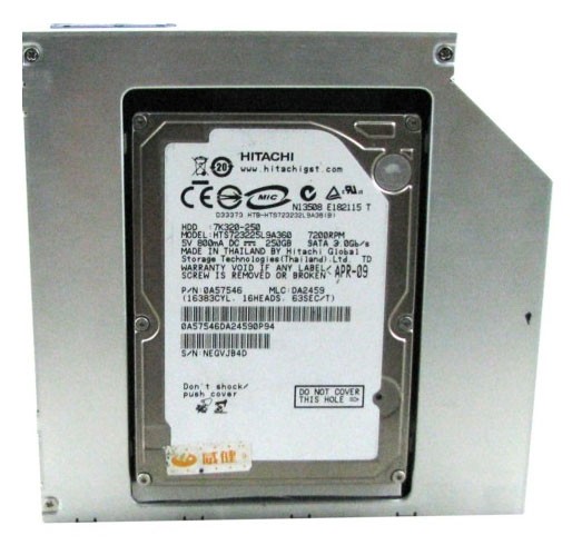 Сменный бокс для HDD AgeStar ISMR2S SATA IDE алюминий серебристый 2.5"