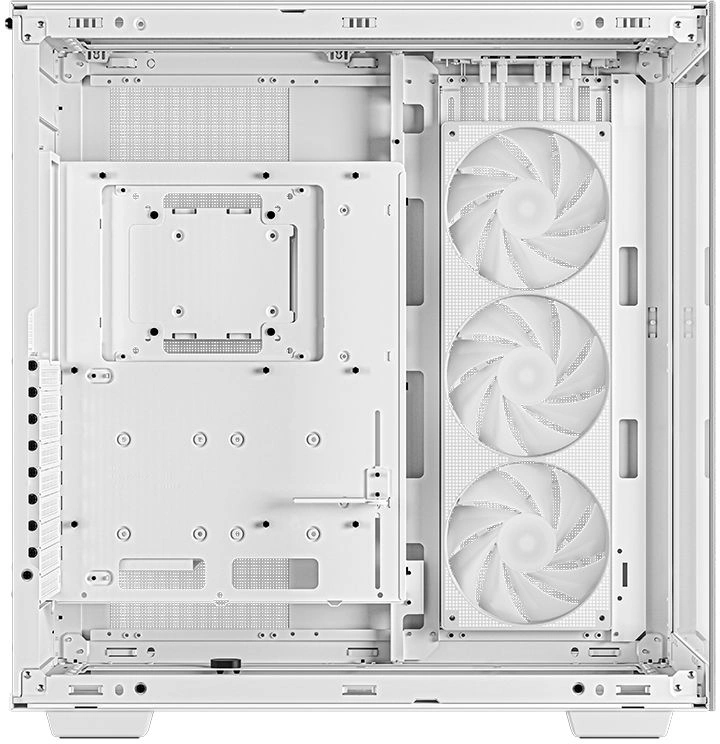 Корпус Deepcool CH780 белый без БП ATX 9x120mm 9x140mm 4x180mm 4x200mm 4xUSB3.0 audio bott PSU