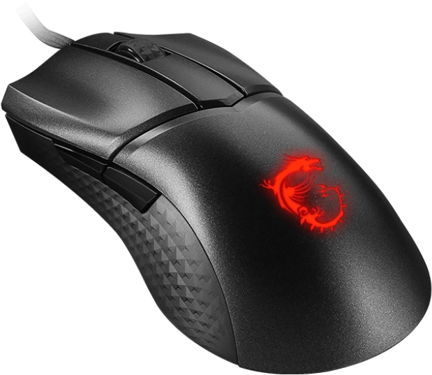 Мышь MSI Clutch GM31 Lightweight черный оптическая (12000dpi) USB (4but)