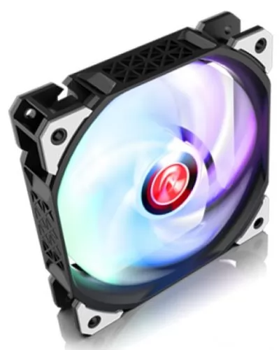 Вентилятор для корпуса Raijintek AGERAS 12 ARGB-1 (120x120x25mm, PWM, 800-2200RPM, 33 dBA max, ARGB LED, hydraulic bearing)