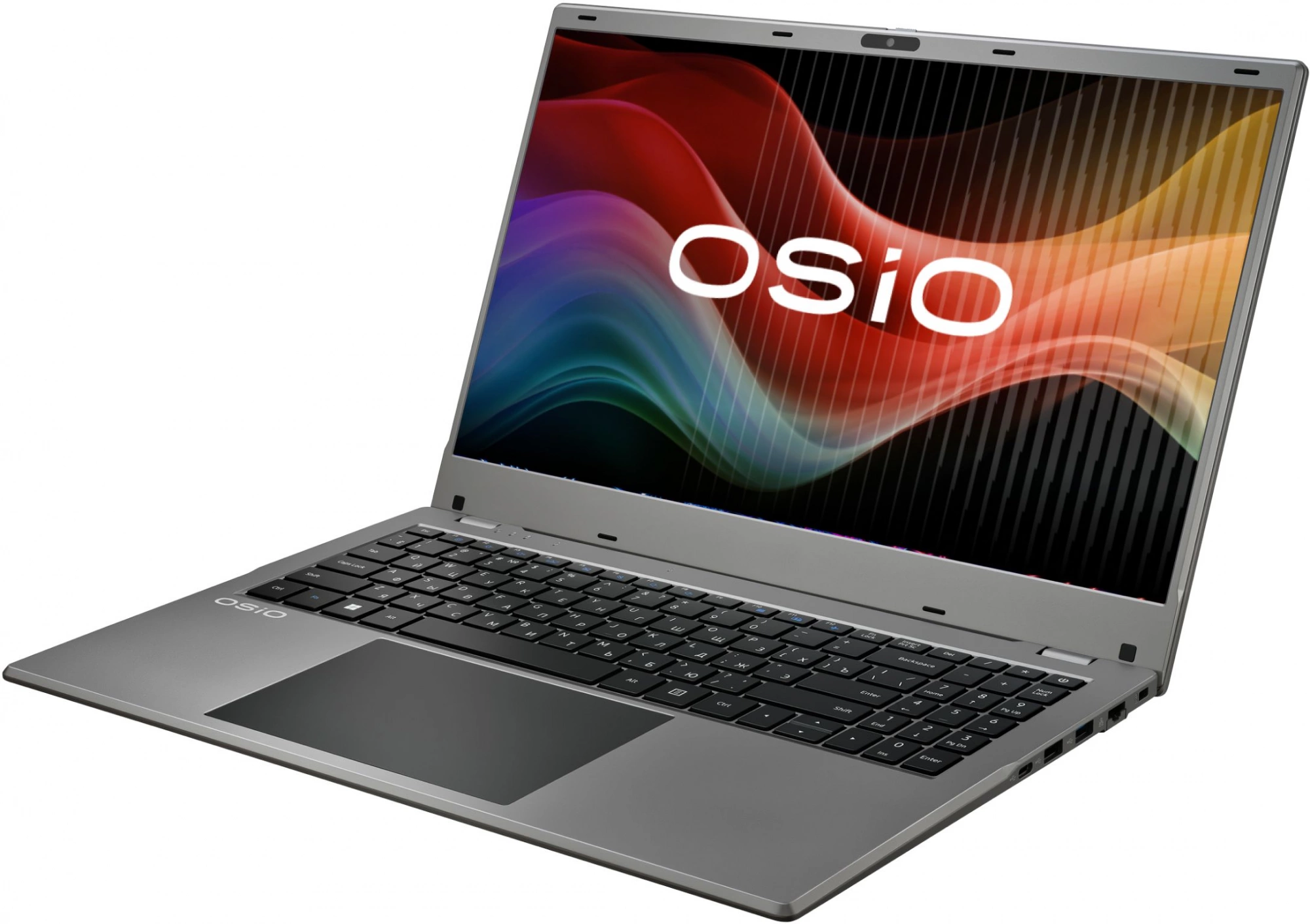 Ноутбук Osio FocusLine B150i-006s Intel N N100 8Gb SSD512Gb Intel UHD Graphics 15.6" IPS FHD (1920x1080) Windows 11 Home silver WiFi BT Cam 5000mAh