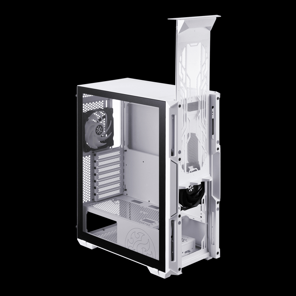 ADATA XPG STARKER белый Mid-Tower, Micro-ATX, Mini-ITX, Standard-ATX, USB 3.2 Gen1 Type-A