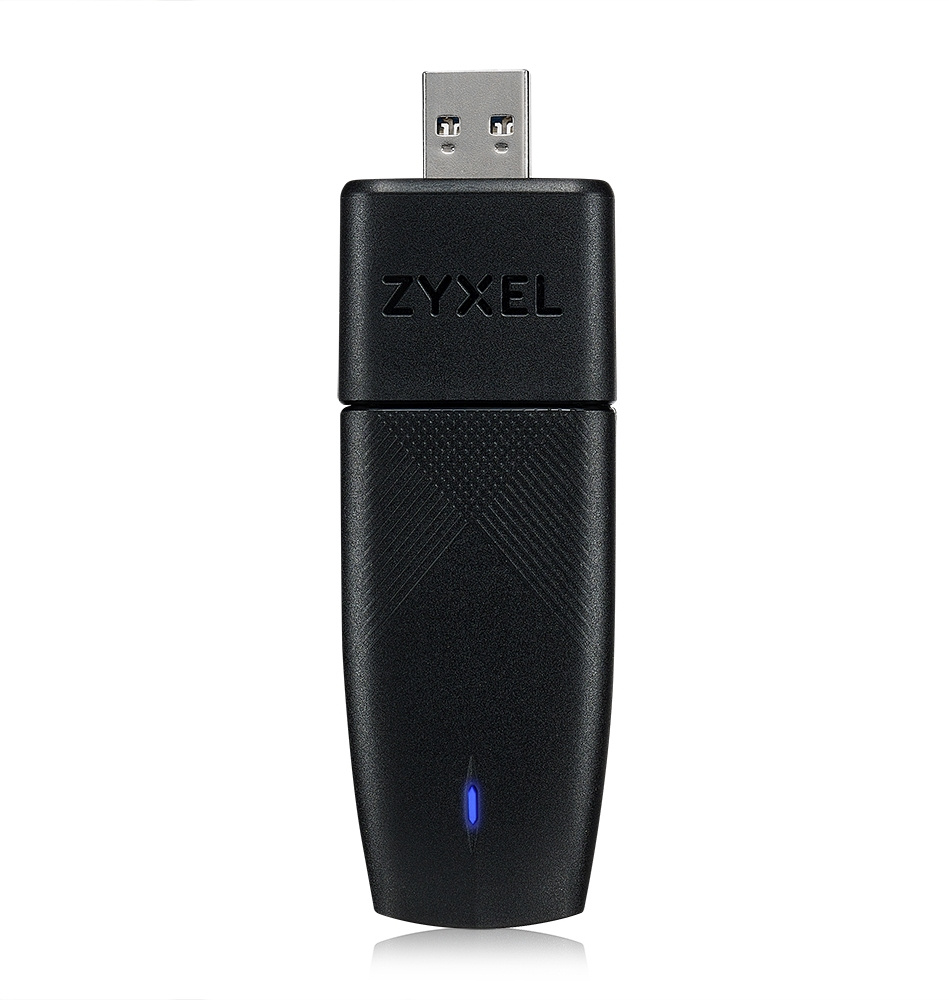 Сетевой адаптер Wi-Fi Zyxel NWD7605-EU0101F AX1800 USB 3.0 (ант.внутр.) 2ант.