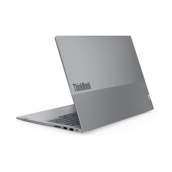 Ноутбук Lenovo ThinkBook 16 G6 IRL 16" WUXGA (1920x1200) IPS AG 300N, i5-1335U 1.3GHz, 1x8GB DDR5 5200, 256GB SSD M.2, Intel UHD, WiFi 6, BT, FPR, FHD Cam, 45Wh, 65W USB-C Slim, Win 11 Pro, 1Y, 1.7kg