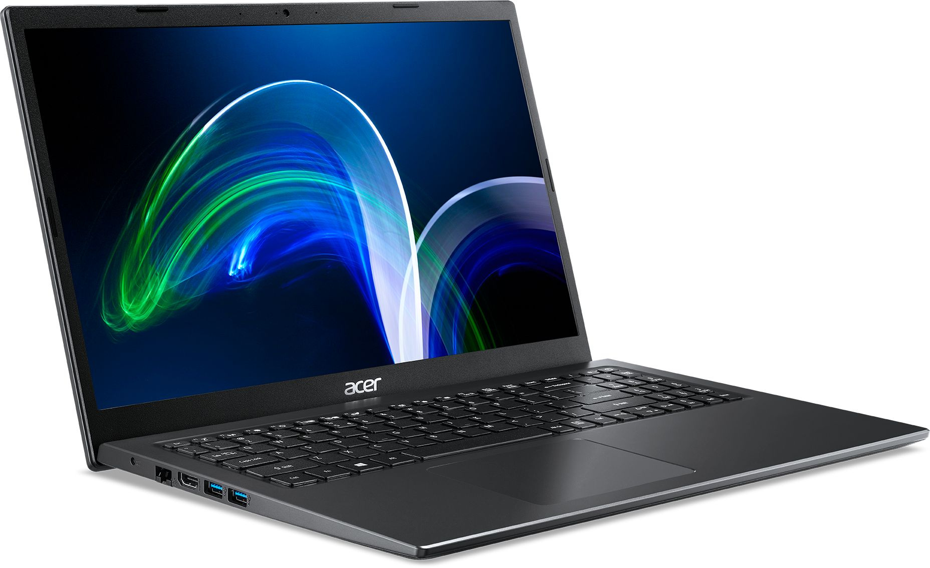 Ноутбук Acer Extensa 15 EX215-54-510N Core i5 1135G7 8Gb SSD512Gb Intel Iris Plus graphics 15.6" IPS FHD (1920x1080) noOS black WiFi BT Cam (NX.EGJER.006)