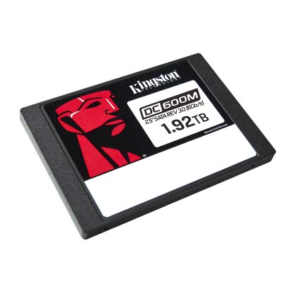 Накопитель SSD Kingston SATA III 1.92TB SEDC600M/1920G DC600M 2.5" 1 DWPD