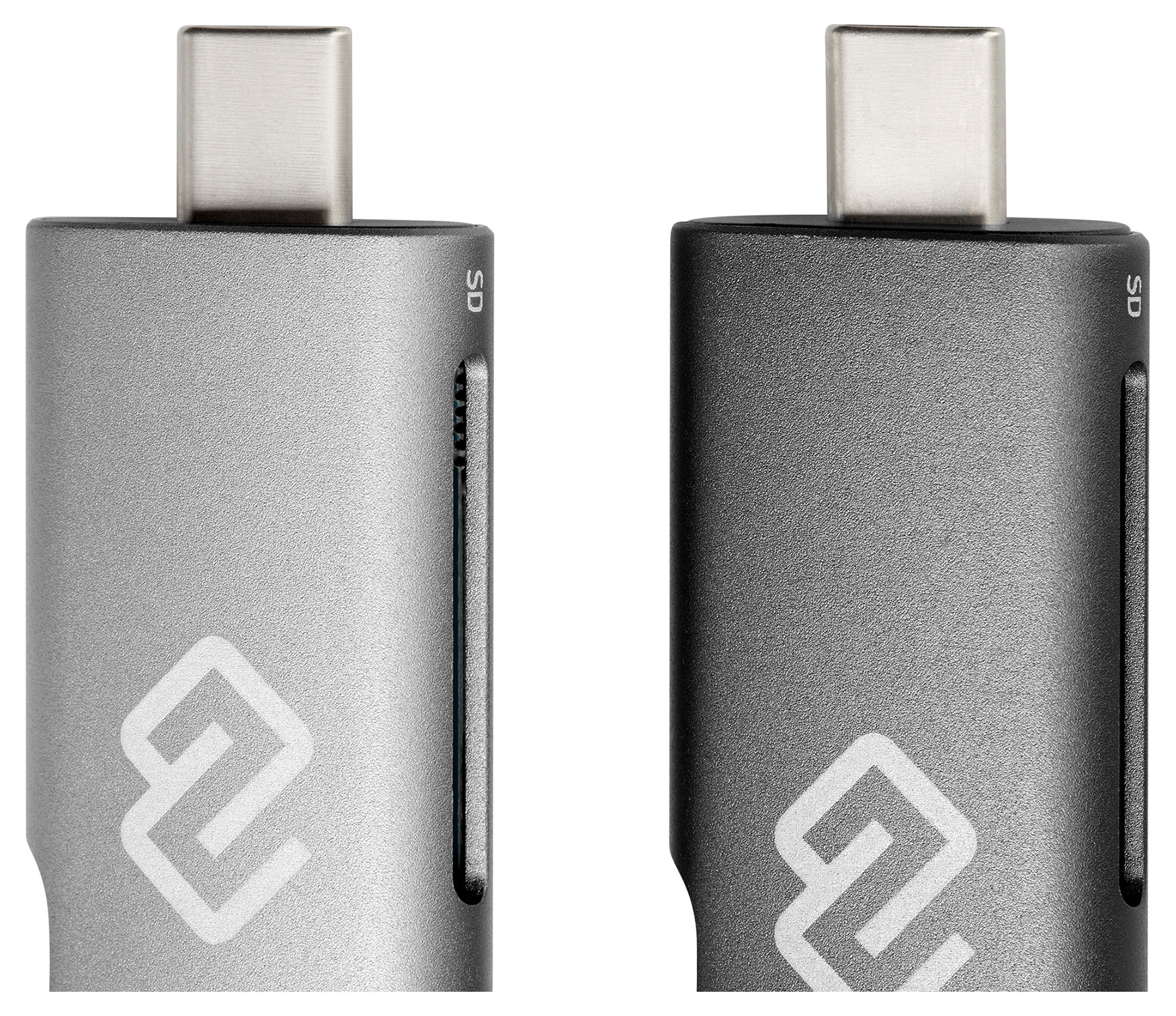 Устройство чтения карт памяти USB 2.0/Type C Digma CR-СU2520-G серый