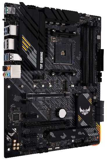 Материнская плата Asus TUF GAMING B550-PLUS Soc-AM4 AMD B550 4xDDR4 ATX AC`97 8ch(7.1) 2.5Gg RAID+HDMI+DP