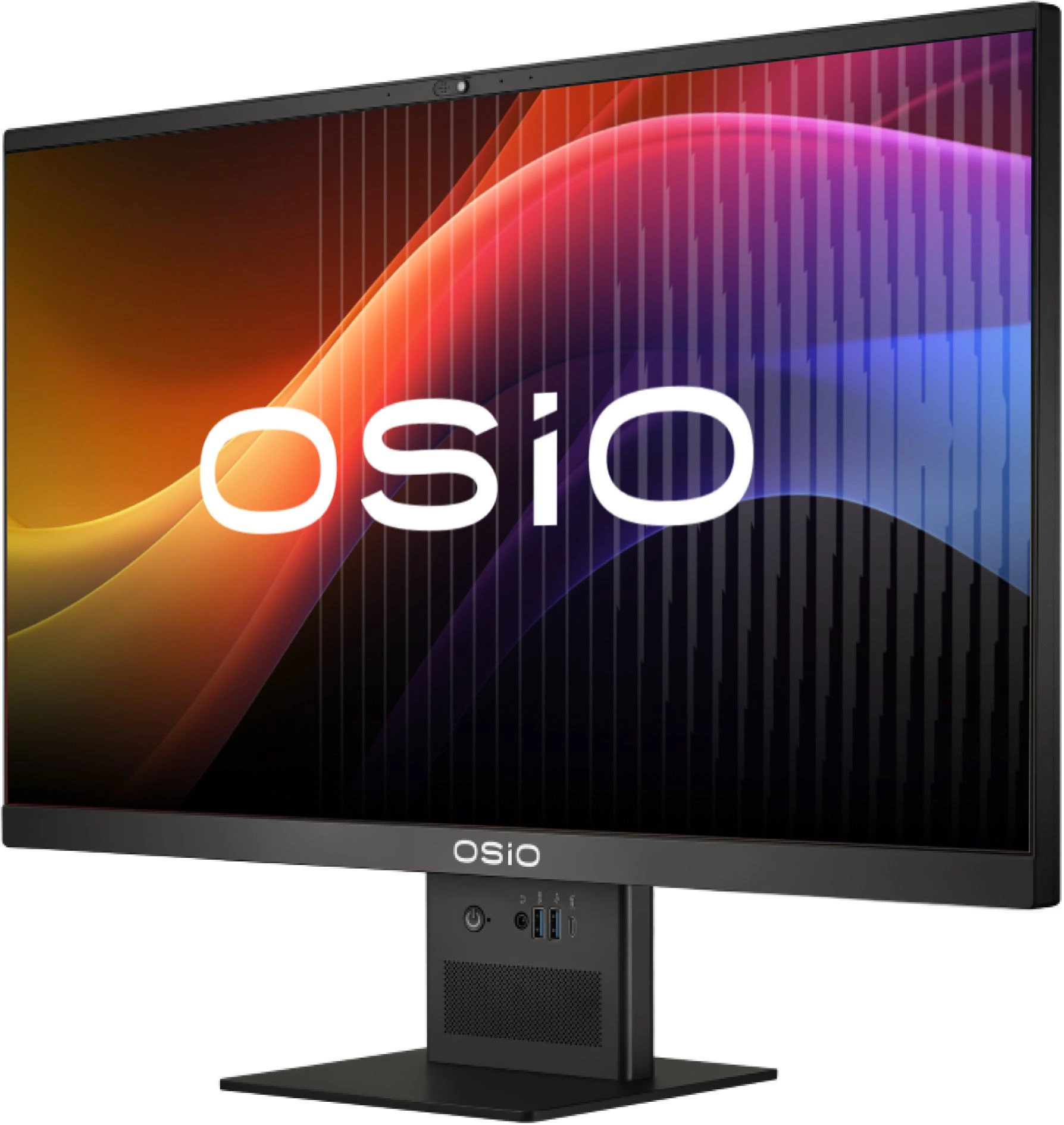 Моноблок Osio BaseLine B240i-003b 23.8" Full HD i3 1115G4 (3) 8Gb SSD512Gb UHDG noOS GbitEth WiFi BT 84W Cam черный 1920x1080 (RUS)