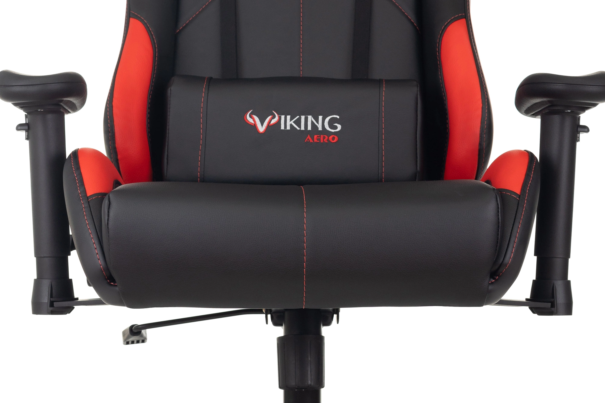 Кресло игровое Zombie VIKING 5 AERO черный/красный эко.кожа с подголов. крестов. пластик