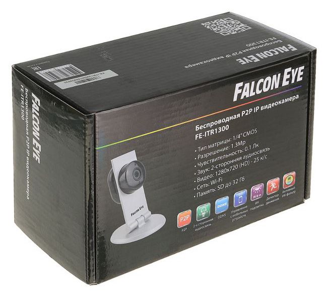 Камера видеонаблюдения IP Falcon Eye FE-ITR1300 3.6-3.6мм цв. корп.:белый