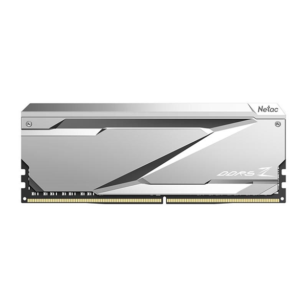 Оперативная память Netac Z RGB 32GB (2x16GB) DDR5-6200 (PC5-49600) C32 Silver 32-38-38-96 1.35V XMP Dual DIMM Kit