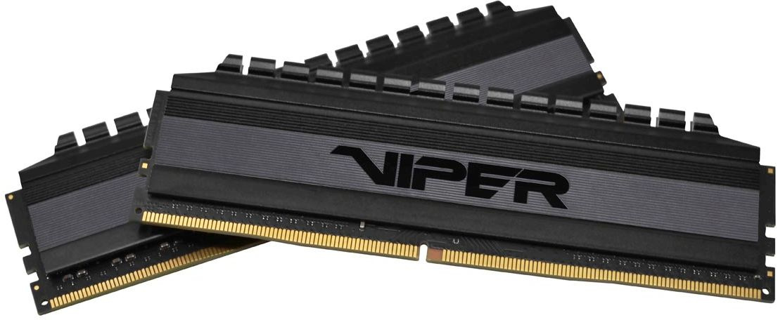 Память DDR4 2x8Gb 3600MHz Patriot PVB416G360C8K Viper 4 Blackout RTL Gaming PC4-28800 CL18 DIMM 288-pin 1.35В с радиатором Ret