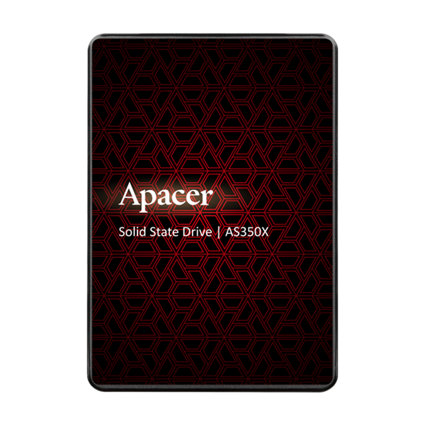 Твердотельный накопитель Apacer SSD PANTHER AS350X 1TB SATA 2.5" 7mm, R560/W540 Mb/s, 3D NAND, IOPS 93K/80K, MTBF 1,5M, 600TBW, Retail, 3 years (AP1TBAS350XR-1)