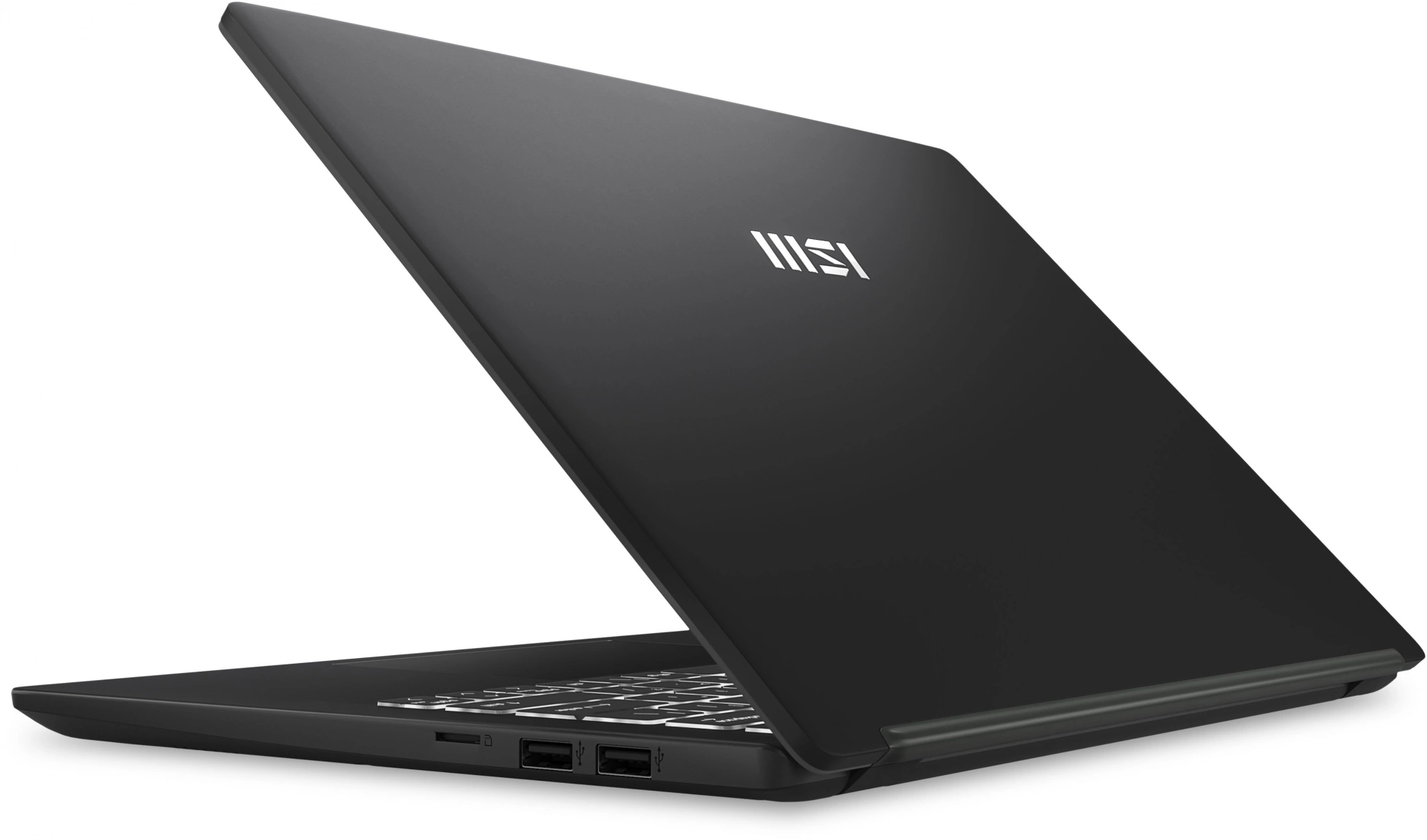 Ноутбук MSI Modern 14 C7M-250XRU Ryzen 5 7530U 16Gb SSD512Gb AMD Radeon 14" IPS FHD (1920x1080) Free DOS black WiFi BT Cam (9S7-14JK12-250)