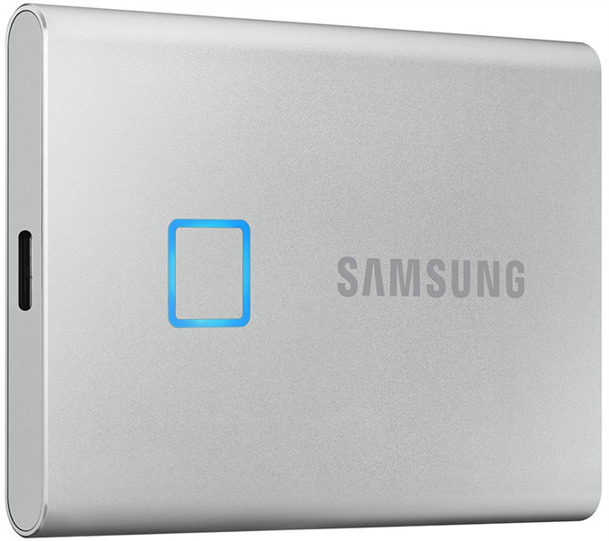 Твердотельный накопитель SSD Samsung T7 External 2Tb SILVER USB 3.2 (MU-PC2T0S/WW) 1year