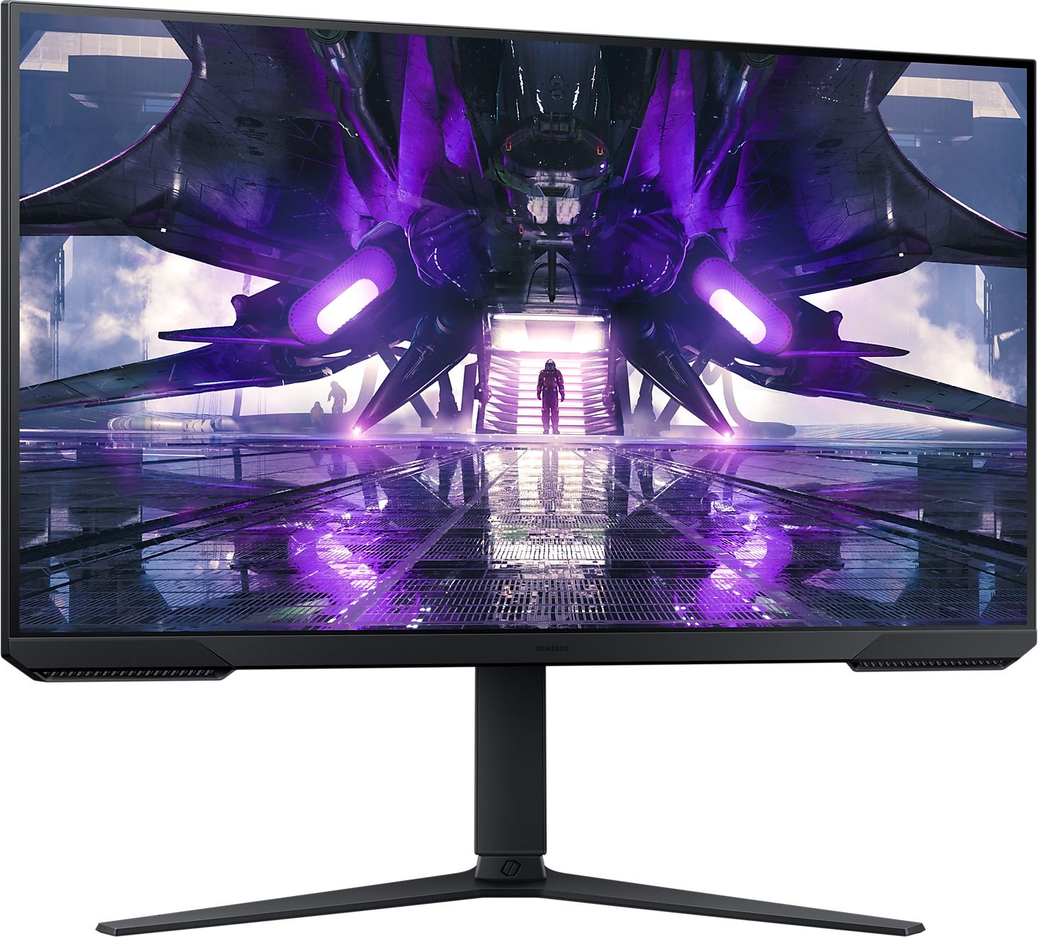 Монитор Samsung 32" Odyssey G3 S32AG320NI черный VA LED 1ms 16:9 HDMI полуматовая HAS Piv 250cd 178гр/178гр 1920x1080 165Hz FreeSync Premium DP FHD 6.2кг