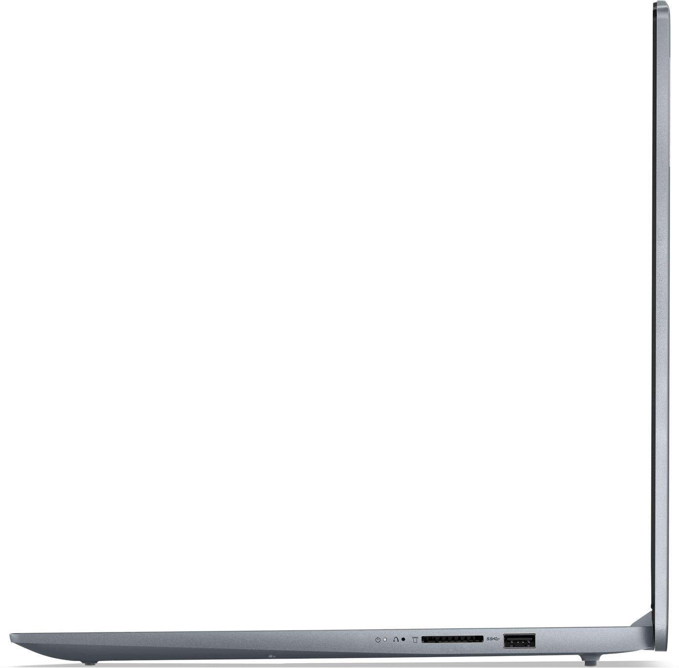 Ноутбук Lenovo IdeaPad Slim 3 16IRU8 Core i7 1355U 16Gb SSD512Gb Intel Iris Xe graphics 16" IPS WUXGA (1920x1200) noOS grey WiFi BT Cam (82X80005RK)