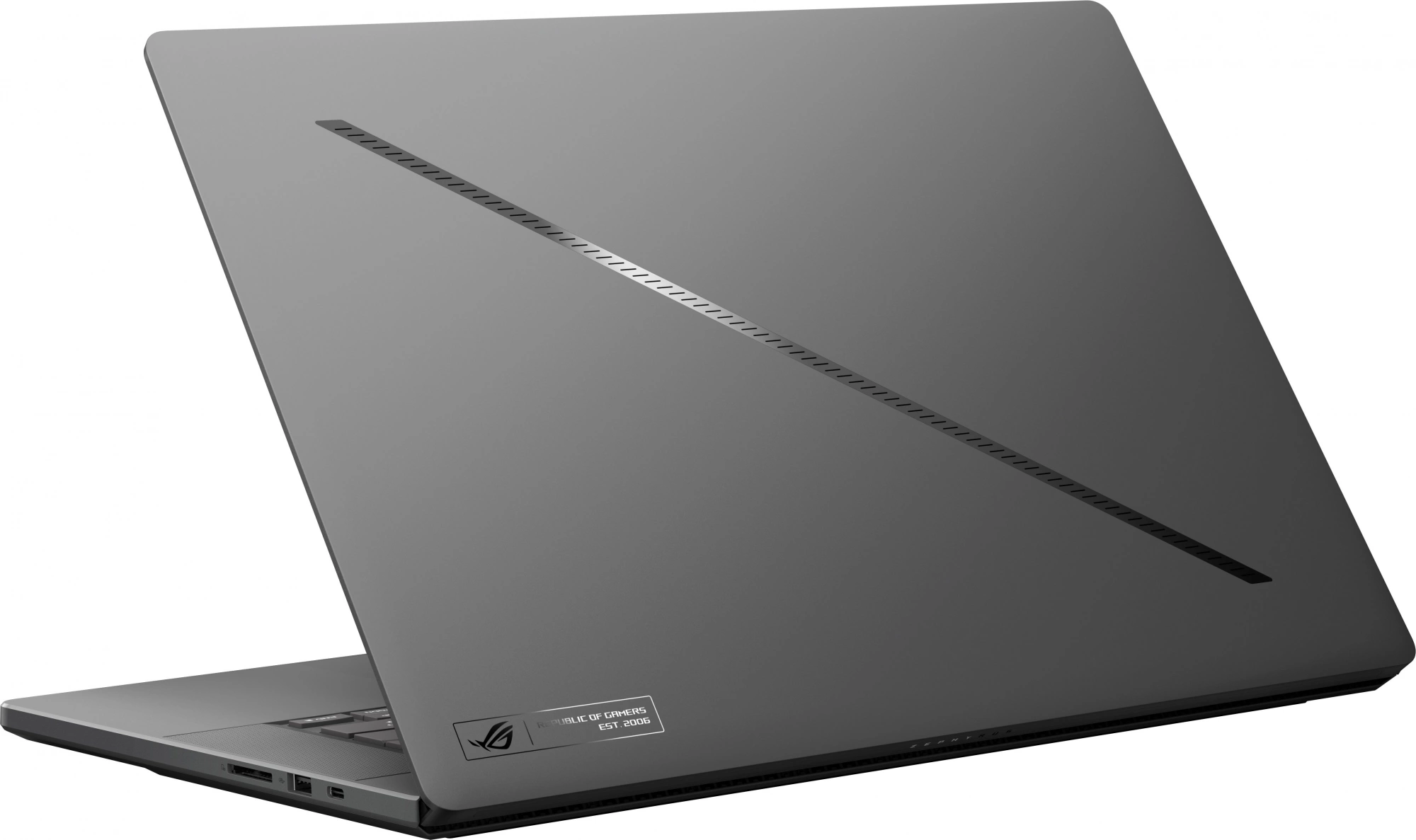 Ноутбук Asus ROG Zephyrus G16 GU605MY-QR111W Core Ultra 9 185H 32Gb SSD1Tb NVIDIA GeForce RTX4090 16Gb 16" OLED 2.5K (2560x1600) Windows 11 Home grey WiFi BT Cam (90NR0IQ5-M005S0)