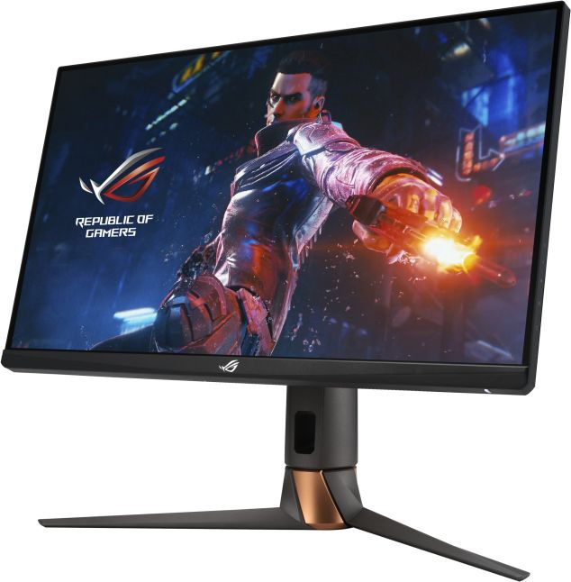 Монитор Asus 27" ROG Swift PG27UQR черный IPS LED 16:9 HDMI полуматовая HAS Piv 600cd 178гр/178гр 3840x2160 120Hz DP WQ USB 7.4кг