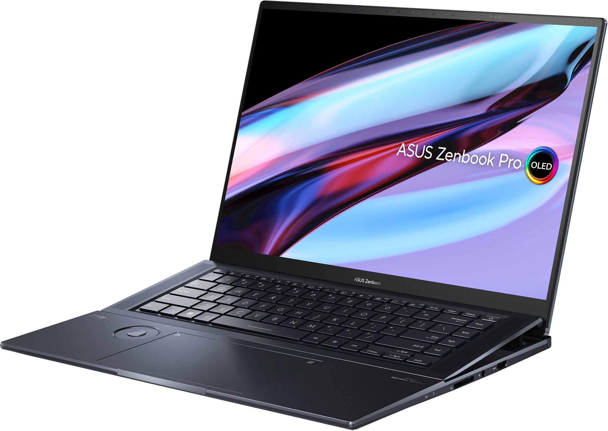 Ноутбук Asus Zenbook Pro 16X OLED UX7602VI-MY073X Core i9 13900H 32Gb SSD2Tb NVIDIA GeForce RTX4070 8Gb 16" OLED Touch 3.2K (3200x2000) Windows 11 Professional black WiFi BT Cam (90NB10K1-M00430)