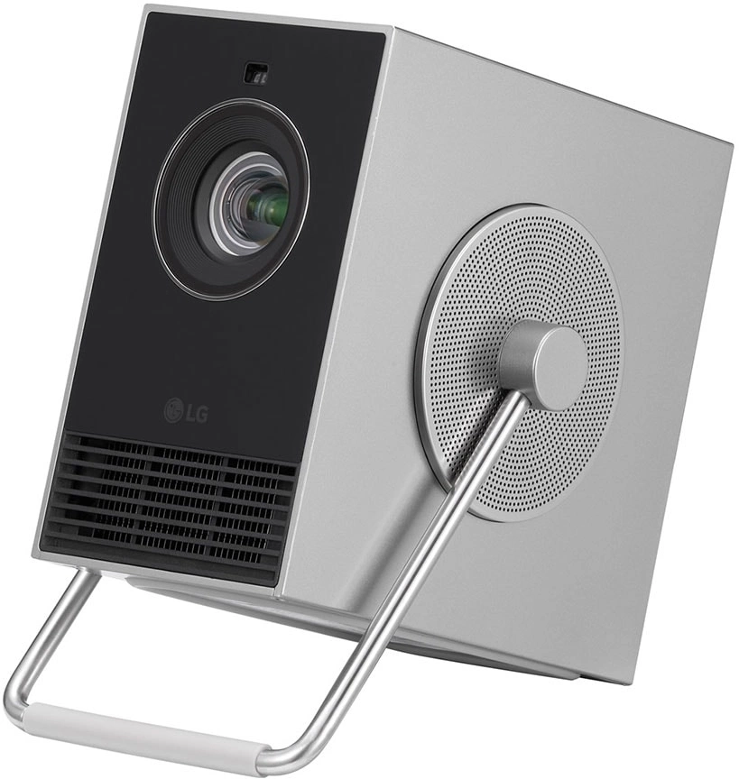 Проектор LG CineBeam Q DLP 500Lm ANSI (3840x2160) 450000:1 ресурс лампы:20000часов 1xHDMI 1.49кг