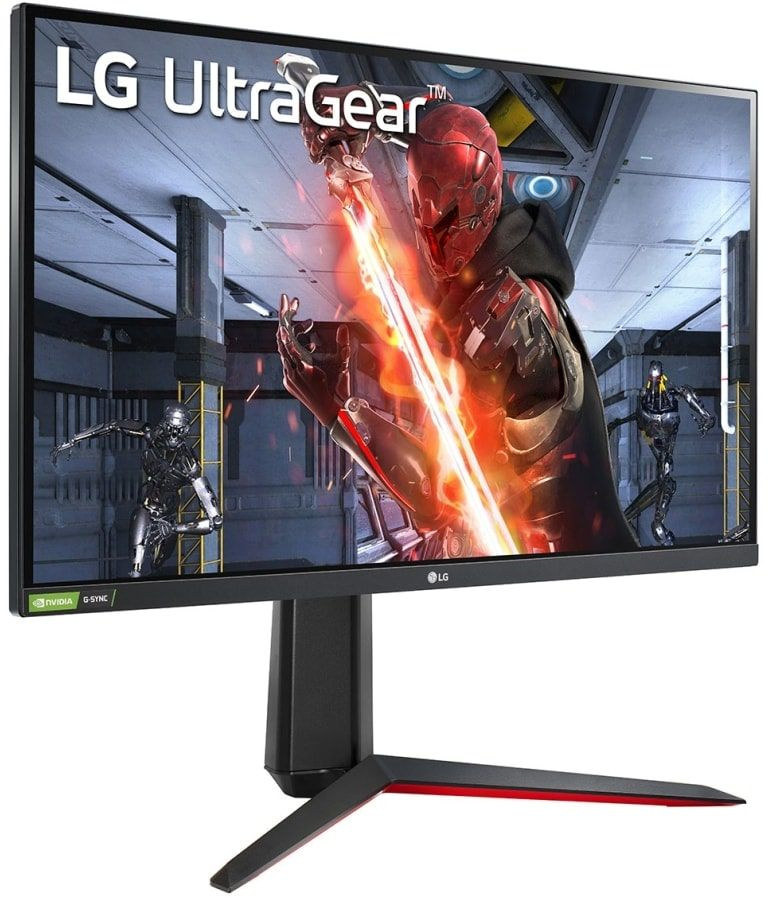 Монитор LG 27" UltraGear 27GN65R-B черный IPS 16:9 HDMI матовая HAS Piv 1000:1 300cd 178гр/178гр 1920x1080 144Hz G-Sync FreeSync Premium DP FHD 7.2кг