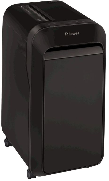 Шредер Fellowes PowerShred LX220 черный (секр.P-4) перекрестный 20лист. 30лтр. скрепки скобы пл.карты