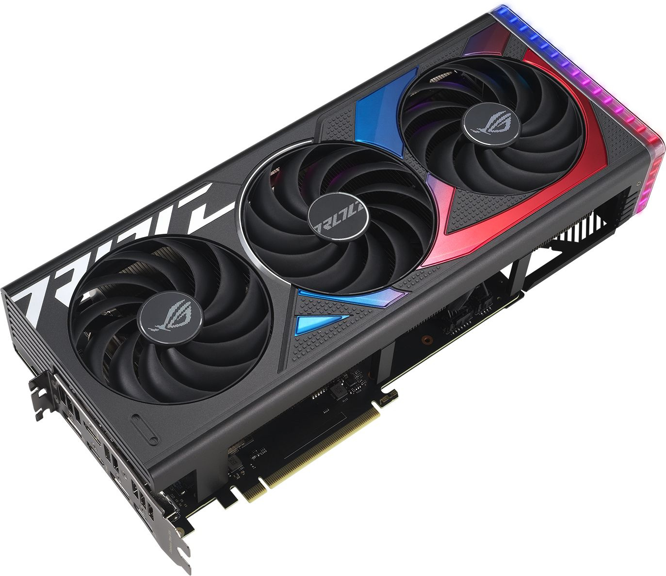 Видеокарта Asus PCI-E 4.0 ROG-STRIX-RTX4070S-O12G-GAMING NVIDIA GeForce RTX 4070 Super 12Gb 192bit GDDR6X 2640/21000 HDMIx2 DPx3 HDCP Ret