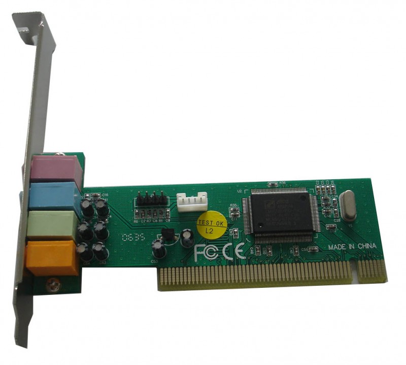 Звуковая карта PCI 8738 (C-Media CMI8738-SX) 4.0 bulk