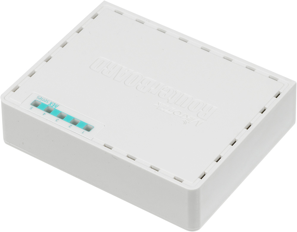 Роутер MikroTik hEX lite (RB750R2) 10/100BASE-TX белый