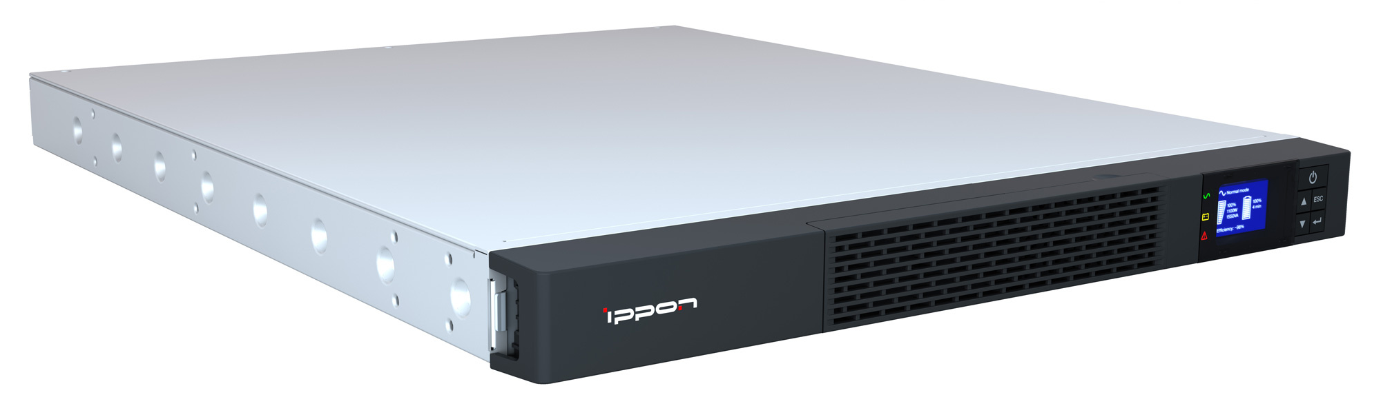 Источник бесперебойного питания Ippon Smart Winner II 1550 1U 1100Вт 1550ВА черный