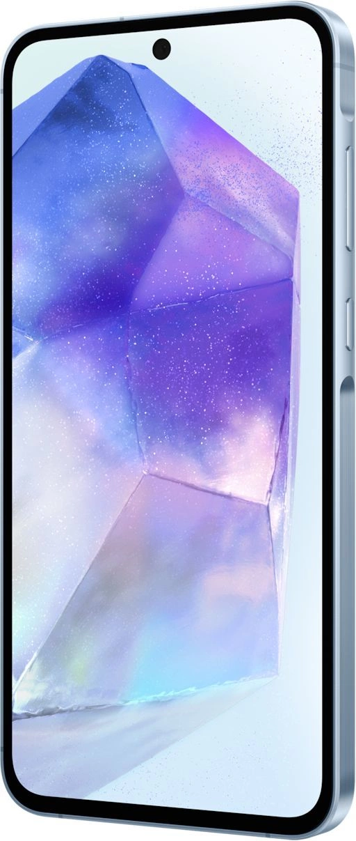 Смартфон Samsung SM-A556E Galaxy A55 5G 256Gb 8Gb голубой моноблок 3G 4G 2Sim 6.6" 1080x2340 Android 14 50Mpix 802.11 a/b/g/n/ac/ax NFC GPS GSM900/1800 GSM1900 TouchSc Protect microSD max1024Gb