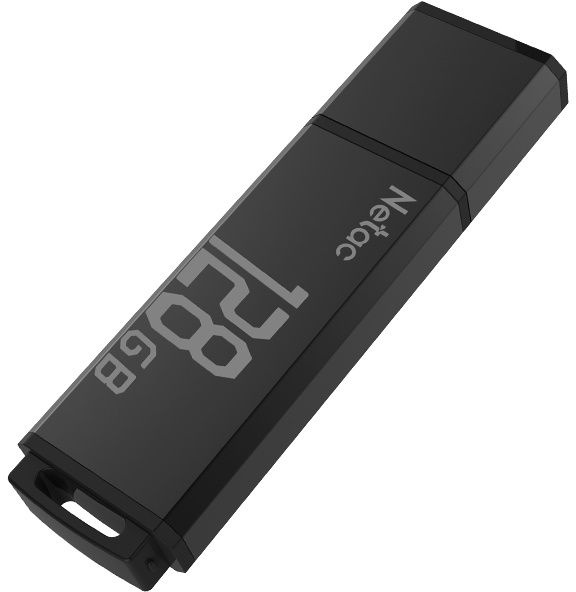 Флеш Диск Netac 128Gb U351 NT03U351N-128G-30BK USB3.0 серый