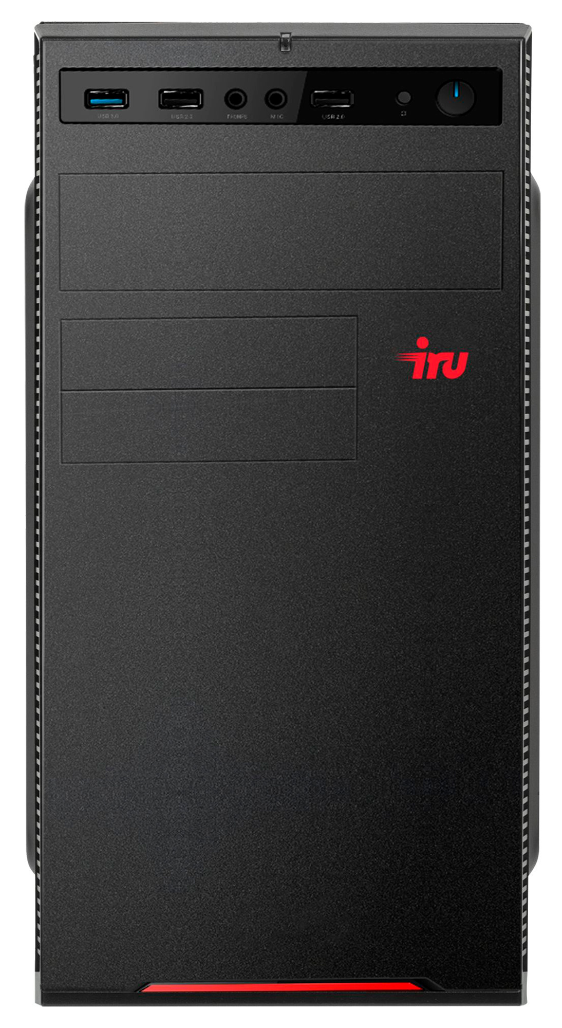 ПК IRU Home 310H5SE MT i5 10400 (2.9) 8Gb SSD240Gb UHDG 630 Free DOS GbitEth 400W черный (1610454)