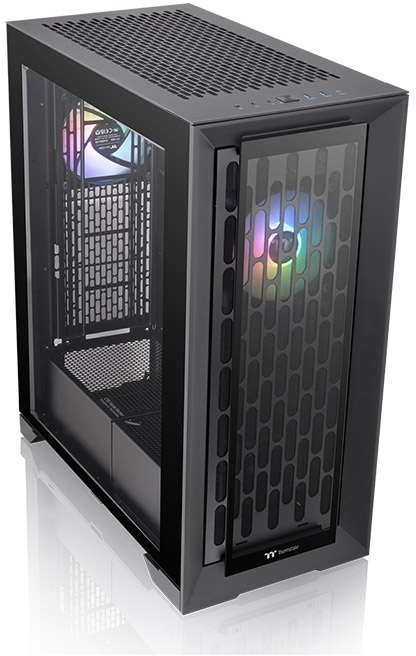 Корпус Thermaltake CTE T500 TG ARGB черный без БП ATX 3x140mm 2xUSB3.0 audio bott PSU