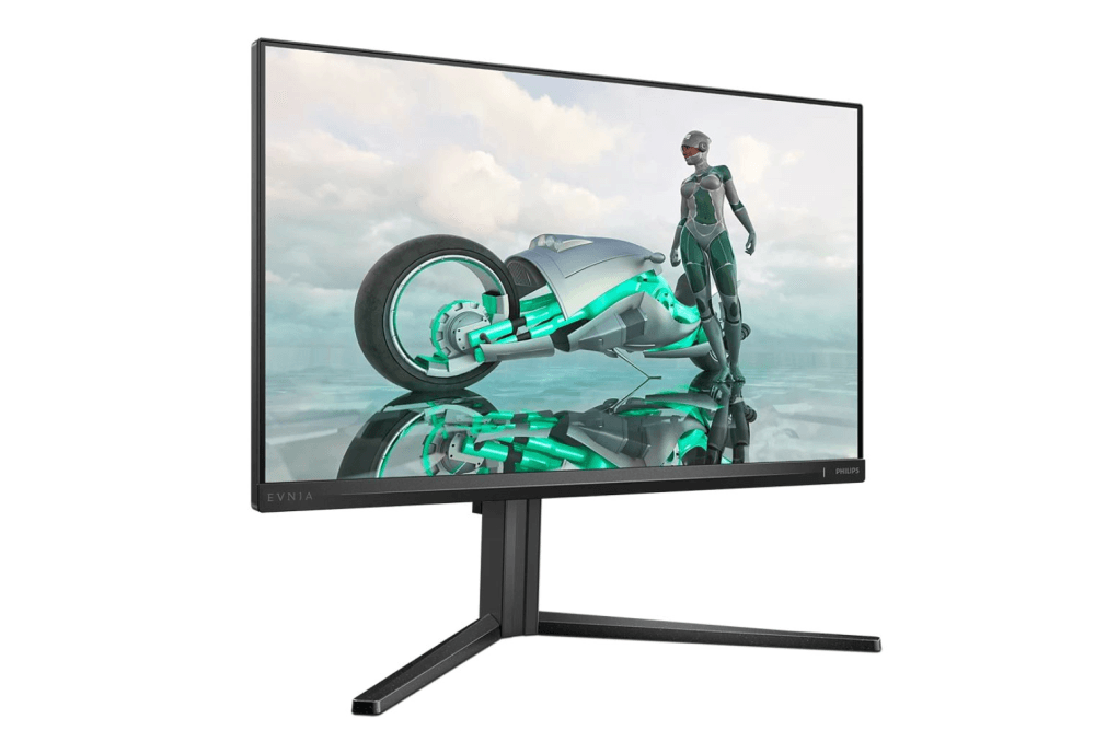 Монитор LCD 23,8 16:9 1920х1080(FHD) IPS, nonGLARE, 180 Hz, 300 cd/m2, H178°/V178°, 1000:1, 80M:1, 16.7M, 1ms, 2xHDMI, DP, Height adj, Pivot, Tilt, Swivel, Speakers, 3Y, Black