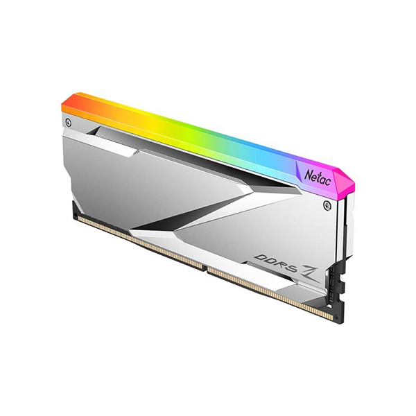 Оперативная память Netac Z RGB 32GB (2x16GB) DDR5-6600 (PC5-52800) C34 Silver 34-40-40-105 1.4V XMP Dual DIMM Kit