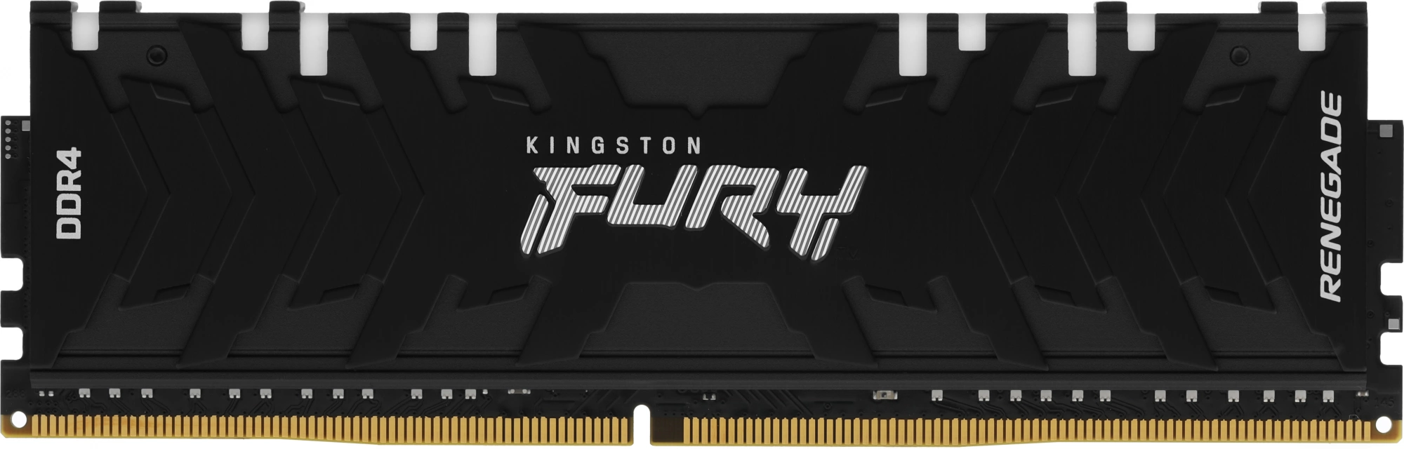 Память DDR4 4x8Gb 3200MHz Kingston KF432C16RBAK4/32 Fury Renegade RGB RTL Gaming PC4-25600 CL16 DIMM 288-pin 1.35В single rank с радиатором Ret