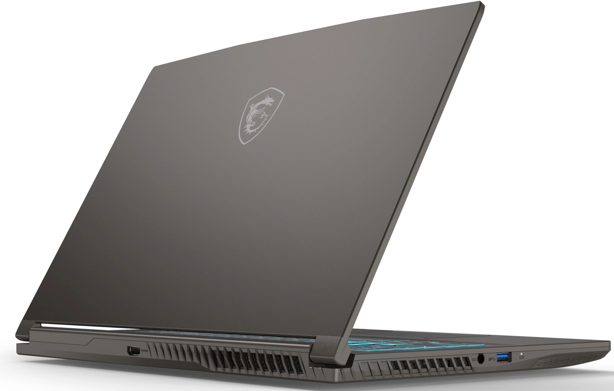 Ноутбук MSI Thin 15 B12VE-2075XRU Core i5 12450H 16Gb SSD1Tb NVIDIA GeForce RTX4050 6Gb 15.6" IPS FHD (1920x1080) noOS grey space WiFi BT Cam (9S7-16R831-2075)